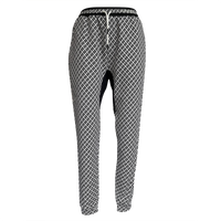 FBB Black & White LYNX Athletic Joggers – 100% Cotton, Streetwear Ready