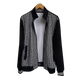 FBB LYNX Black and White Track Jacket - Stylish Running Jacket