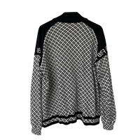 Black & White Lynx Athletic Track Jacket – Raglan Sleeves, 100% Cotton, Streetwear Ready