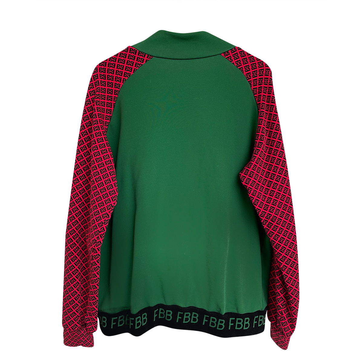RGB Athletic Track Jacket – Raglan Sleeves, 100% Cotton, Streetwear Ready