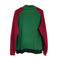RGB Athletic Track Jacket – Raglan Sleeves, 100% Cotton, Streetwear Ready