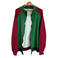 RGB Athletic Track Jacket – Raglan Sleeves, 100% Cotton, Streetwear Ready