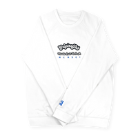MCMXCI White Raglan Sleeve Sweatshirt
