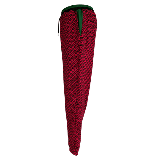 FBB RGB Athletic Joggers front view – 100% cotton streetwear joggers for men