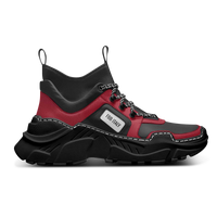 Side view RED APENINNE - Limited Edition Handcrafted Italian Leather Shoes