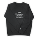 MCMXCI Black Raglan Sleeve Sweatshirt