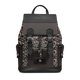 Front view of BOROUGHS LUX handcrafted leather rucksack