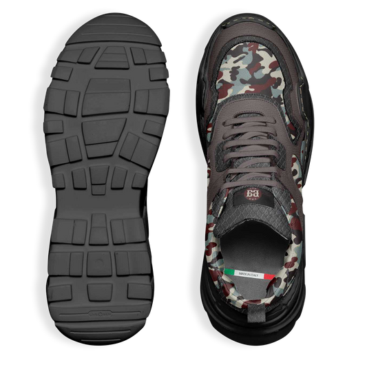 Side view BOROUGHS - Limited Edition Handcrafted Italian Leather Shoes