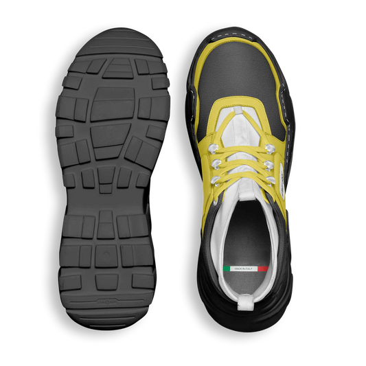 Side view CANARY APENINNE - Limited Edition Handcrafted Italian Leather Shoes