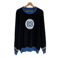 FBB Black & Blue Knitted Sweater