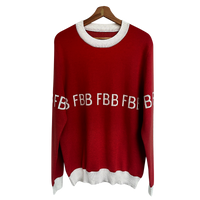 FBB Red & White Knitted Sweater
