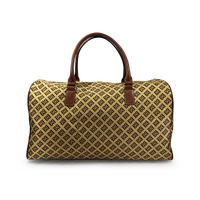 Jetsetter Weekender Duffel lightweight nylon travel bag with microfiber leather accents