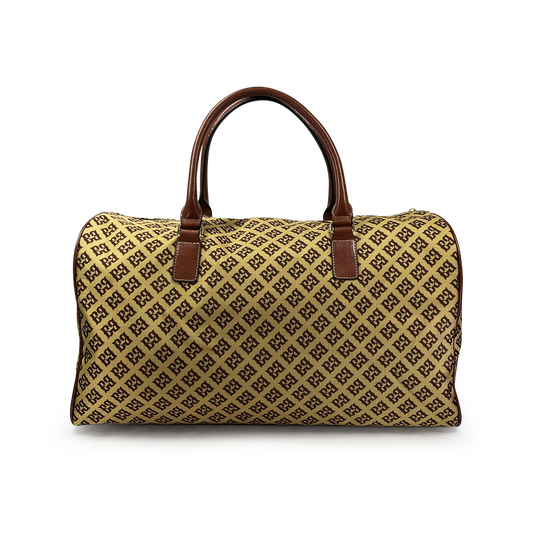 Jetsetter Weekender Duffel lightweight nylon travel bag with microfiber leather accents